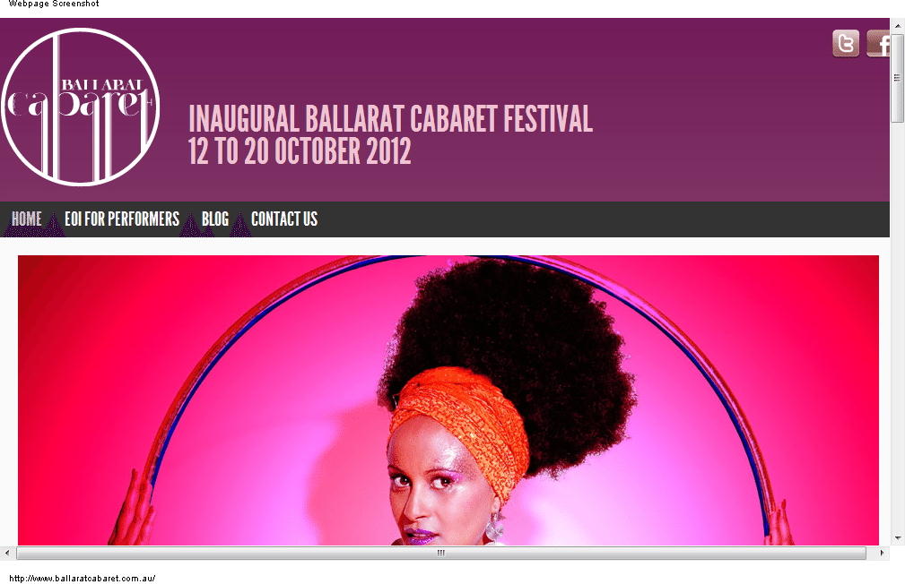 Ballarat Cabaret Festival